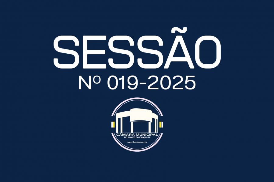 19º SESSÃO ORDINÁRIA 23/06/2025